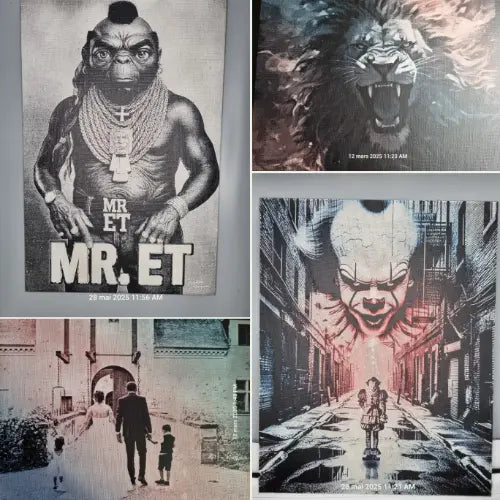 Gravure-sur-toile Ici On Bricole