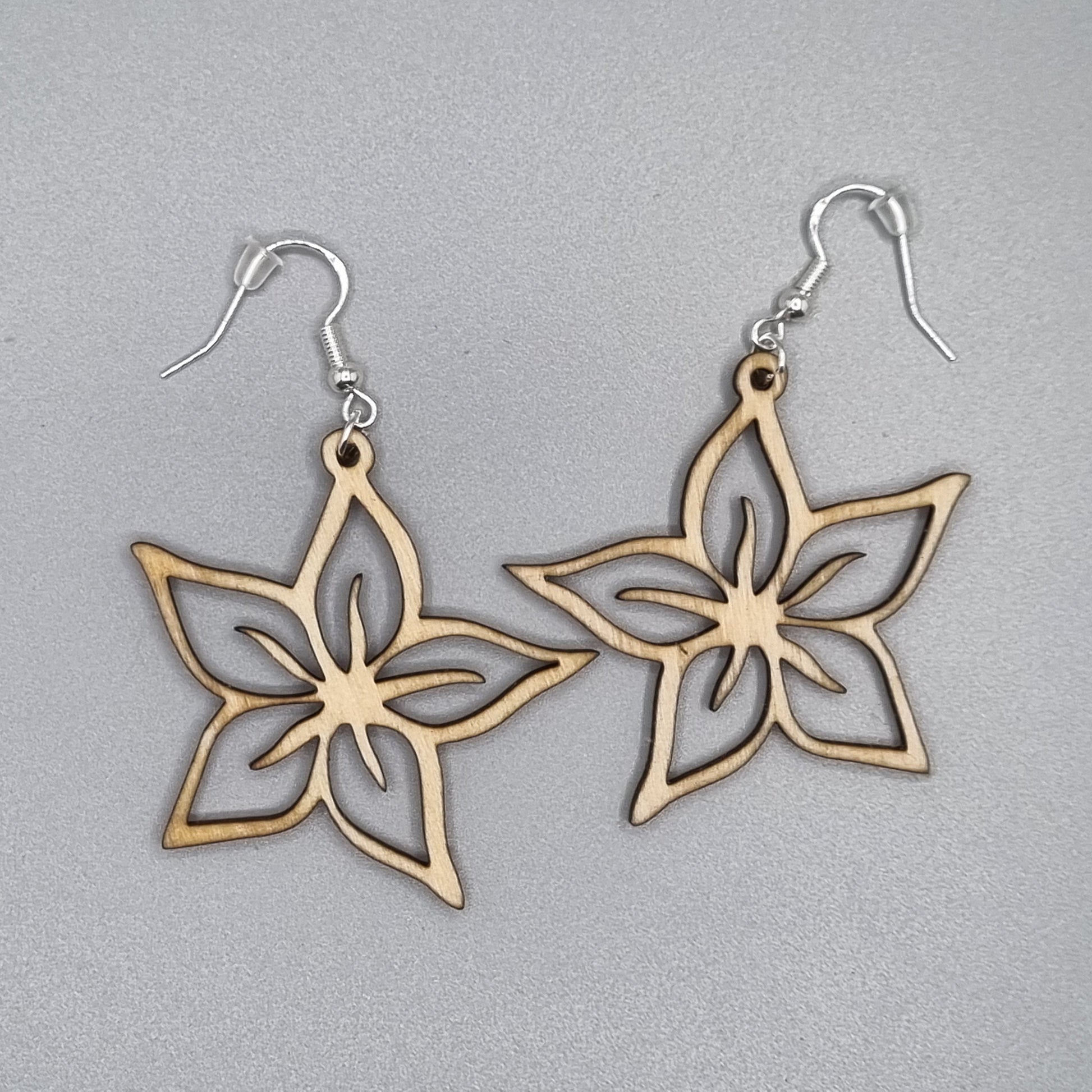 Boucles d'oreilles Bois - M11 Ici On Bricole