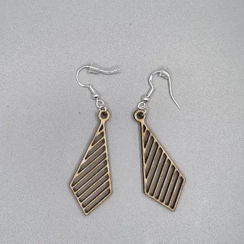 Boucles d'oreilles Bois - M03 Ici On Bricole