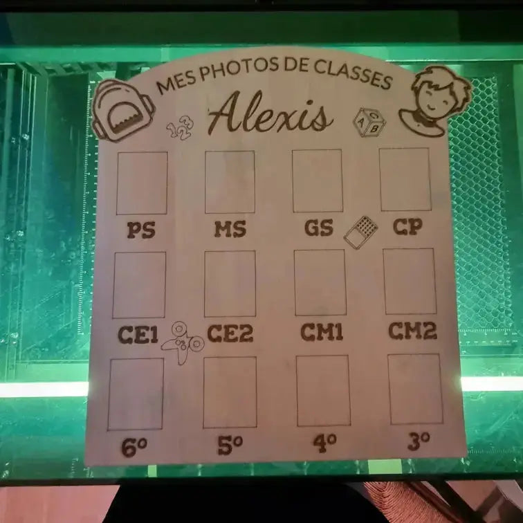 Mes photos de classe - Modèle 1 - Faire soi-même Ici On Bricole